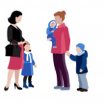 Screenshot_2020-11-20 Téléchargez Ensemble d'icônes plat de situations de famille de la parentalité gratuitement femmes enfants