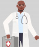 Screenshot_2021-03-04 Collection de médecin de sexe masculin afro-américain, médecin ou chirurgien debout dans différentes [...](2)
